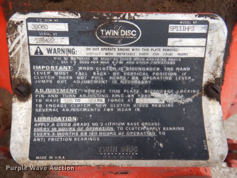 image for item KP9381 1992 Morbark 20/36  wood chipper