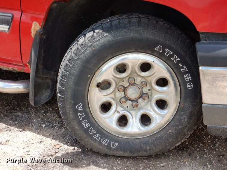 image for item KP9382 2005 Chevrolet Silverado 1500  Ext. Cab pickup truck