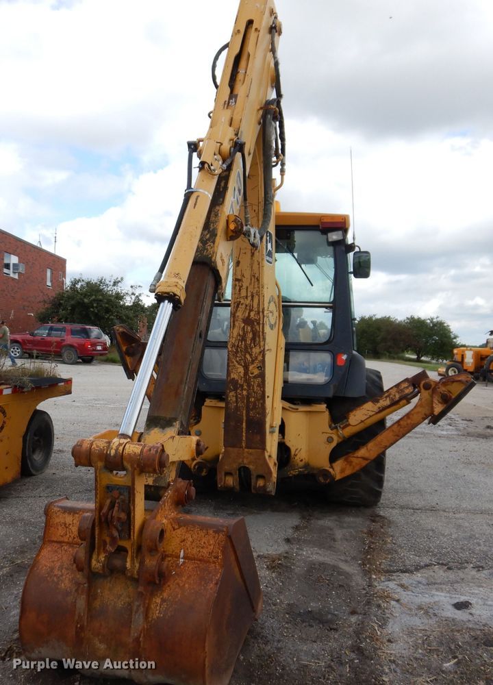 image for item KP9384 1998 John Deere 710D  backhoe