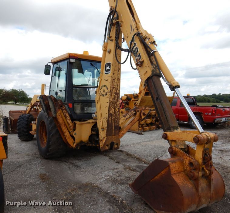 image for item KP9384 1998 John Deere 710D  backhoe