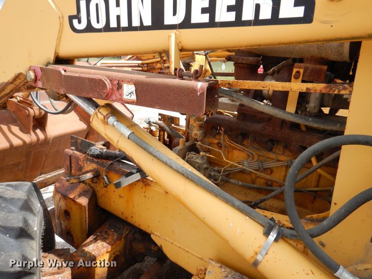 image for item KP9384 1998 John Deere 710D  backhoe