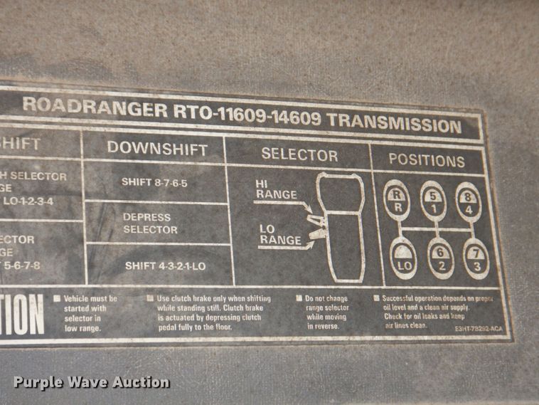 image for item KP9396 1988 Ford LTS9000  dump truck