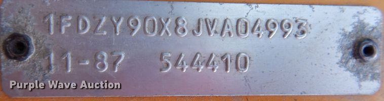 image for item KP9396 1988 Ford LTS9000  dump truck