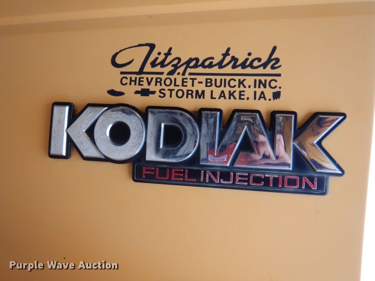 image for item KP9397 1991 Chevrolet Kodiak C5500  dump truck