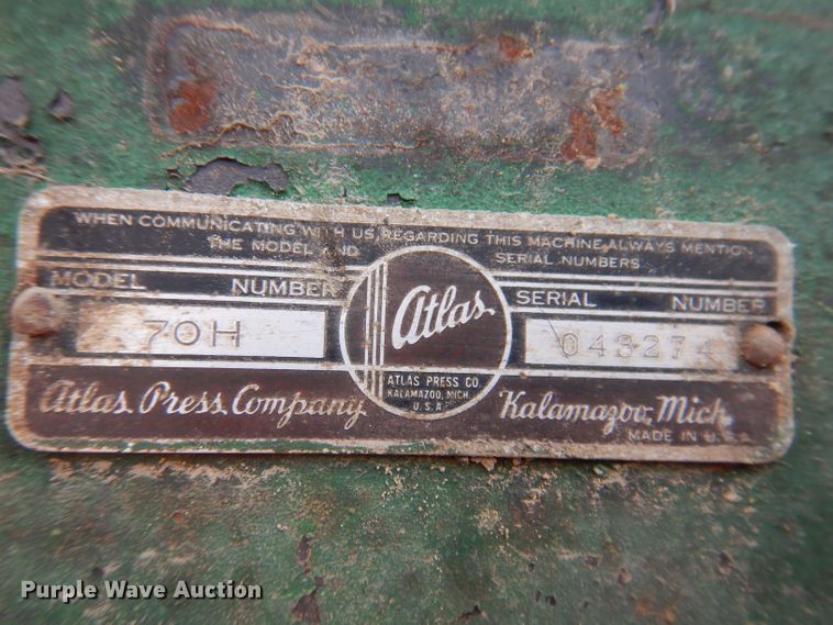 image for item KP9406 Atlas 70H  hydraulic press