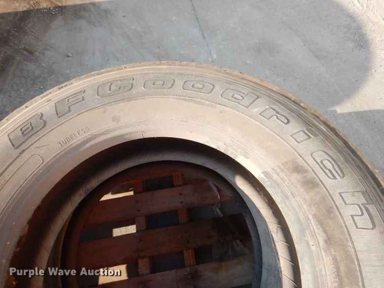 image for item KP9435 (2) BF Goodrich ST244 275/80R24.5 tires