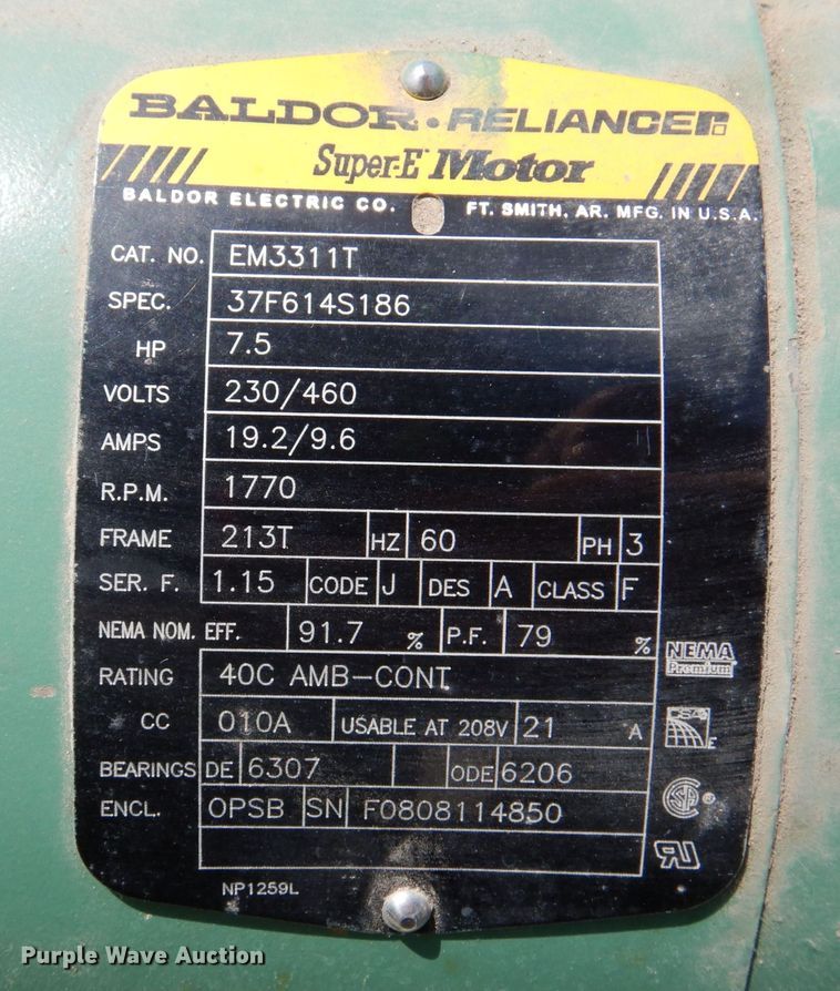 image for item KP9448 (2) 2009 Taco FI2508E2FAJ1L0A pumps