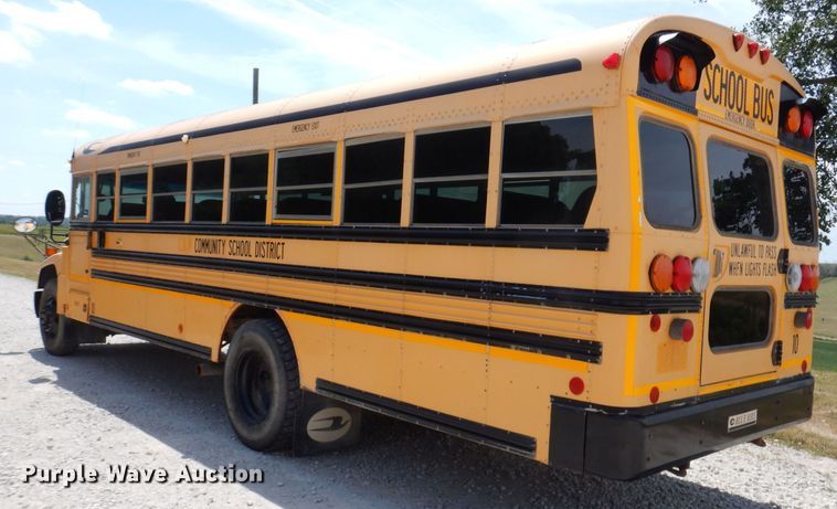 image for item KP9449 2008 Blue Bird Vision  school bus