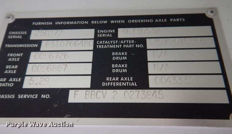 image for item KP9449 2008 Blue Bird Vision  school bus