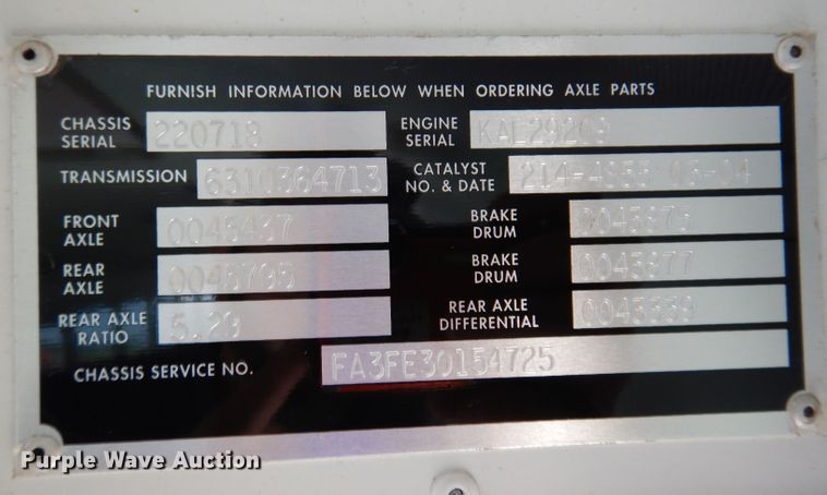 image for item KP9450 2005 Blue Bird  school bus