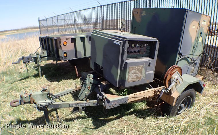 image for item KR9707 1995 US Military MEP701A  generator