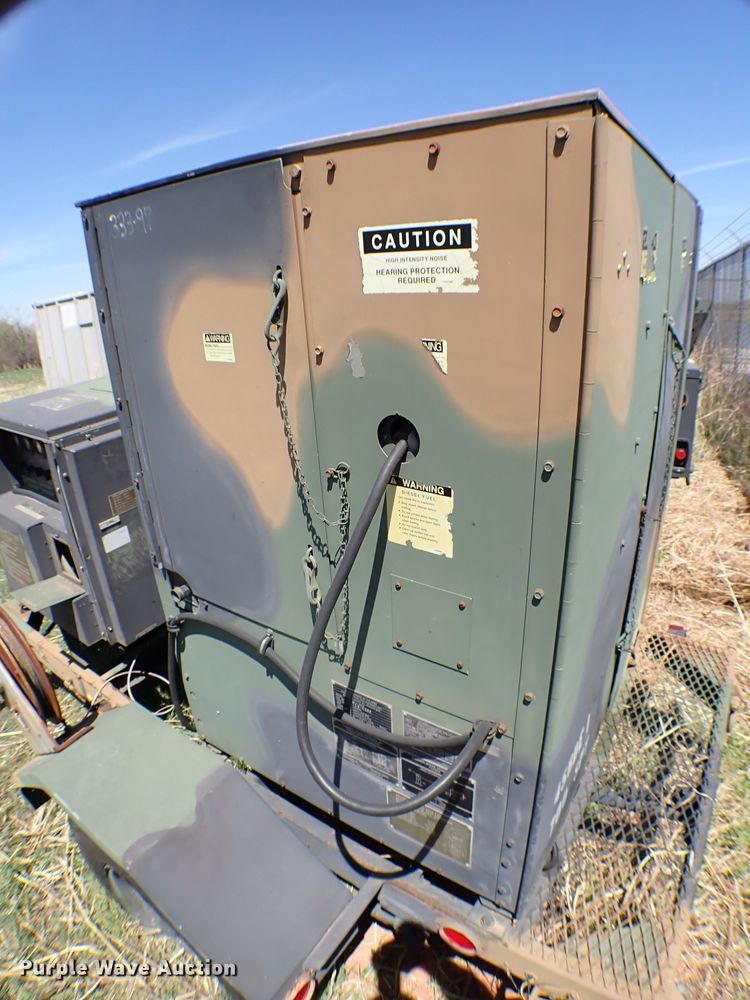 image for item KR9707 1995 US Military MEP701A  generator