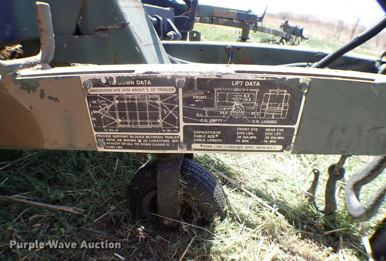 image for item KR9707 1995 US Military MEP701A  generator