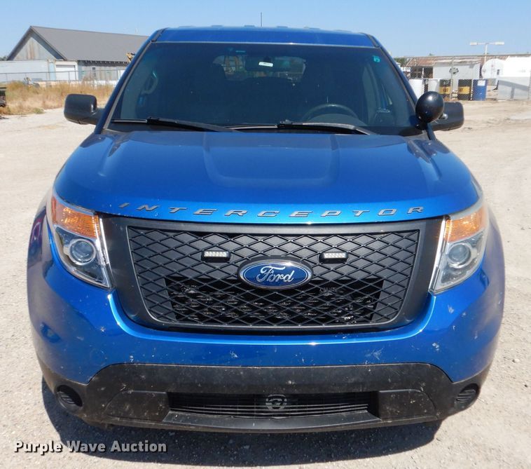 image for item LB9886 2014 Ford Explorer Police Interceptor  SUV