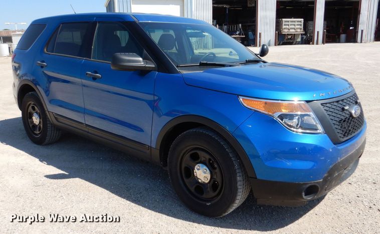 image for item LB9886 2014 Ford Explorer Police Interceptor  SUV