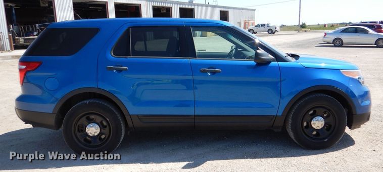 image for item LB9886 2014 Ford Explorer Police Interceptor  SUV