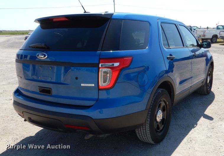image for item LB9886 2014 Ford Explorer Police Interceptor  SUV