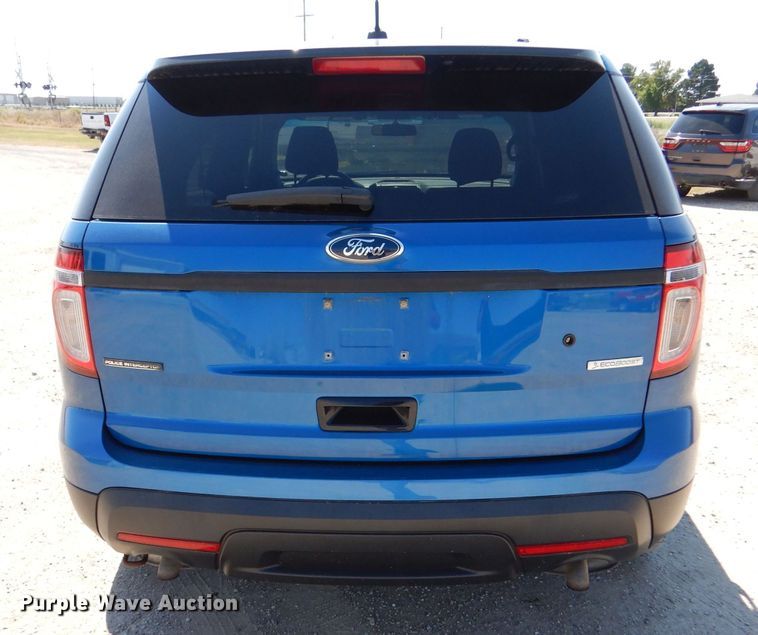 image for item LB9886 2014 Ford Explorer Police Interceptor  SUV