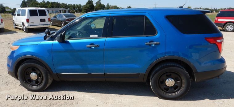 image for item LB9886 2014 Ford Explorer Police Interceptor  SUV
