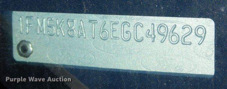 image for item LB9886 2014 Ford Explorer Police Interceptor  SUV