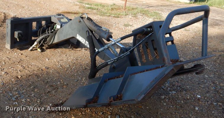 image for item LS9870 CID  skid steer rotary mower