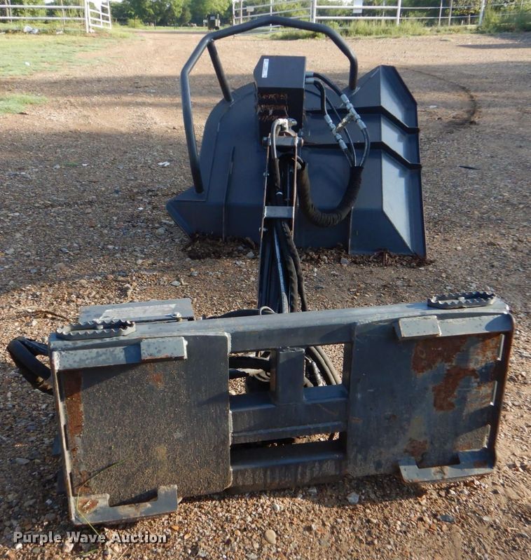 image for item LS9870 CID  skid steer rotary mower