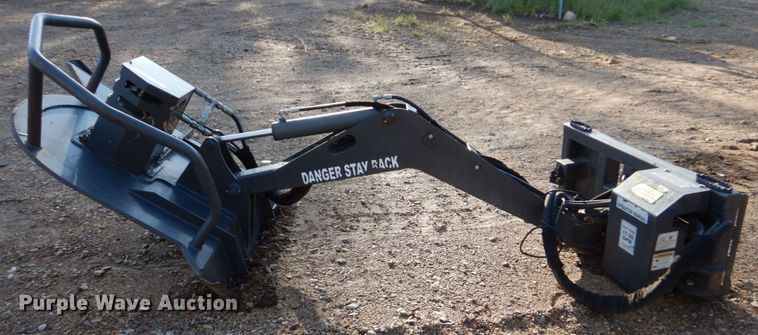image for item LS9870 CID  skid steer rotary mower