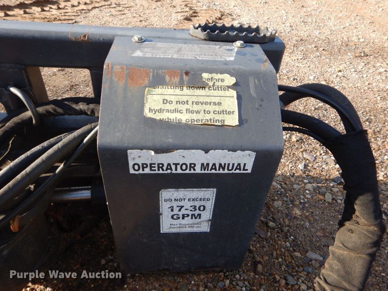 image for item LS9870 CID  skid steer rotary mower