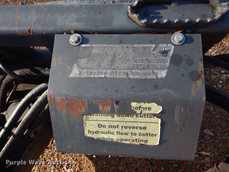 image for item LS9870 CID  skid steer rotary mower