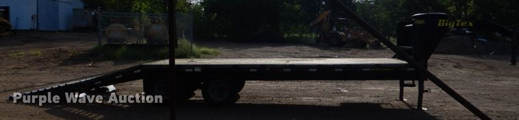 image for item LS9871 2009 Big Tex  equipment trailer