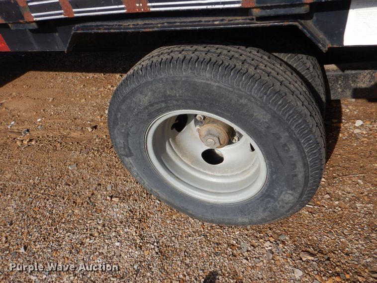 image for item LS9871 2009 Big Tex  equipment trailer