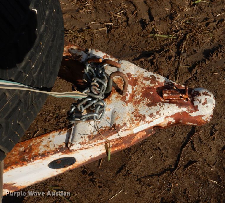 image for item LS9875 Shop built  pole trailer