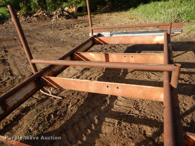 image for item LS9875 Shop built  pole trailer