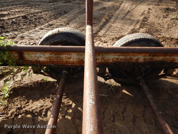 image for item LS9875 Shop built  pole trailer