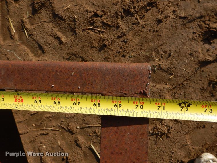 image for item LS9875 Shop built  pole trailer