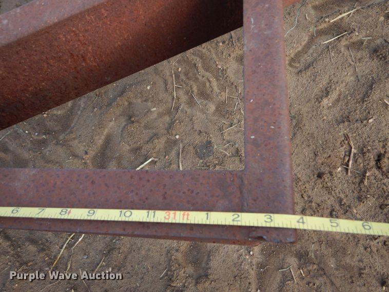 image for item LS9875 Shop built  pole trailer