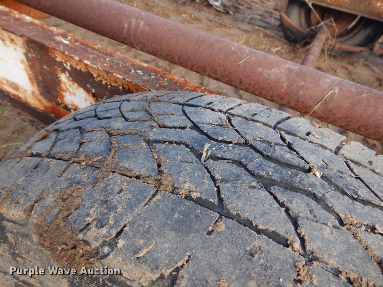 image for item LS9875 Shop built  pole trailer