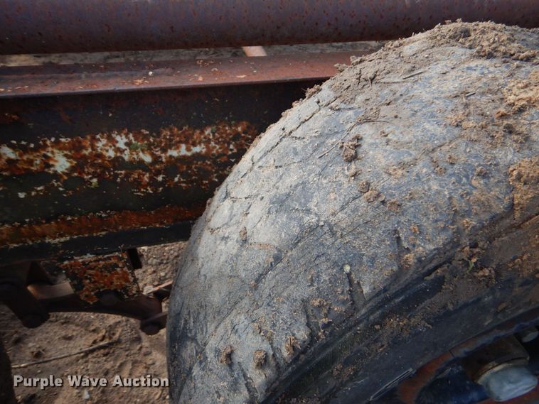 image for item LS9875 Shop built  pole trailer