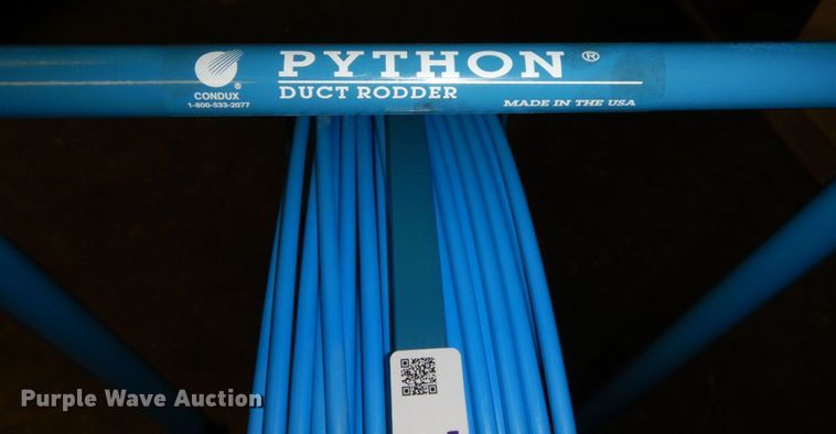 image for item LY9046 Condux Python  fiberglass duct rodder