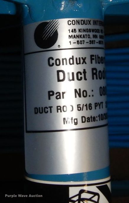 image for item LY9046 Condux Python  fiberglass duct rodder