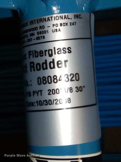 image for item LY9046 Condux Python  fiberglass duct rodder