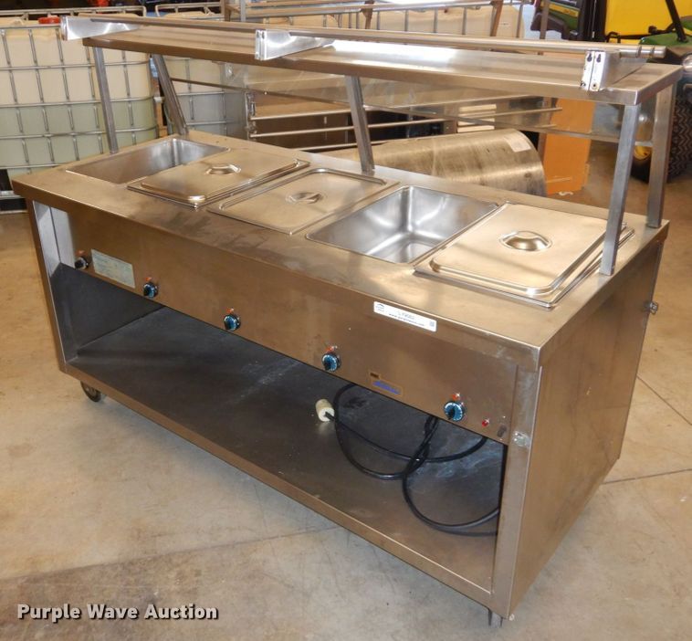 image for item LY9082 Duke Thurmaduke  stainless steel buffet table