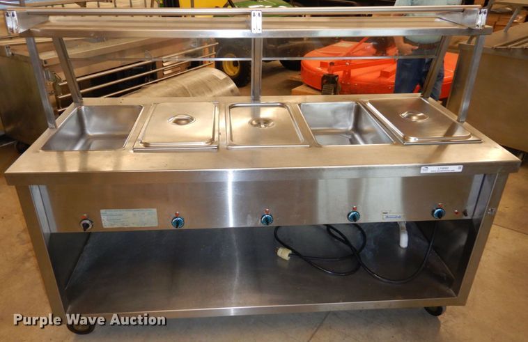 image for item LY9082 Duke Thurmaduke  stainless steel buffet table