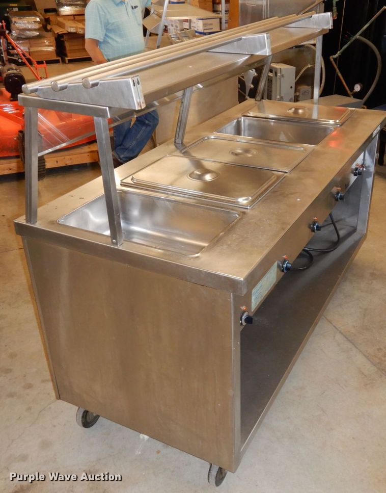 image for item LY9082 Duke Thurmaduke  stainless steel buffet table