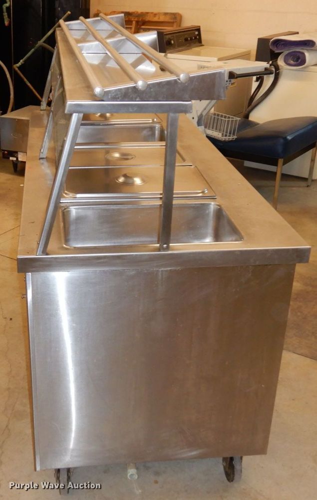 image for item LY9082 Duke Thurmaduke  stainless steel buffet table