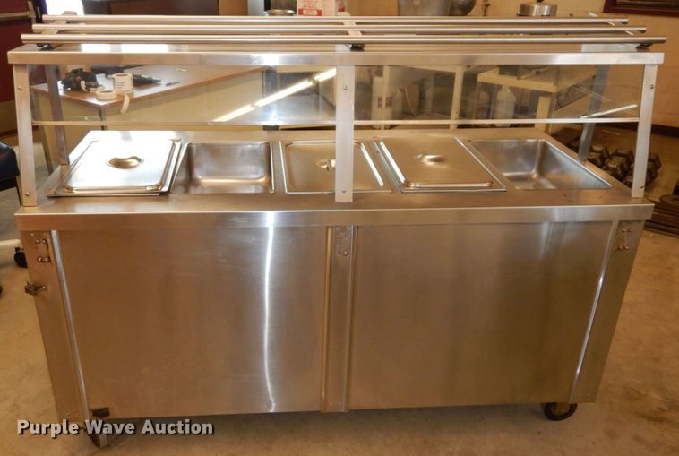 image for item LY9082 Duke Thurmaduke  stainless steel buffet table