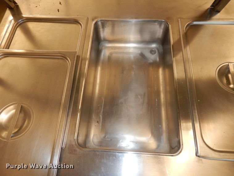 image for item LY9082 Duke Thurmaduke  stainless steel buffet table