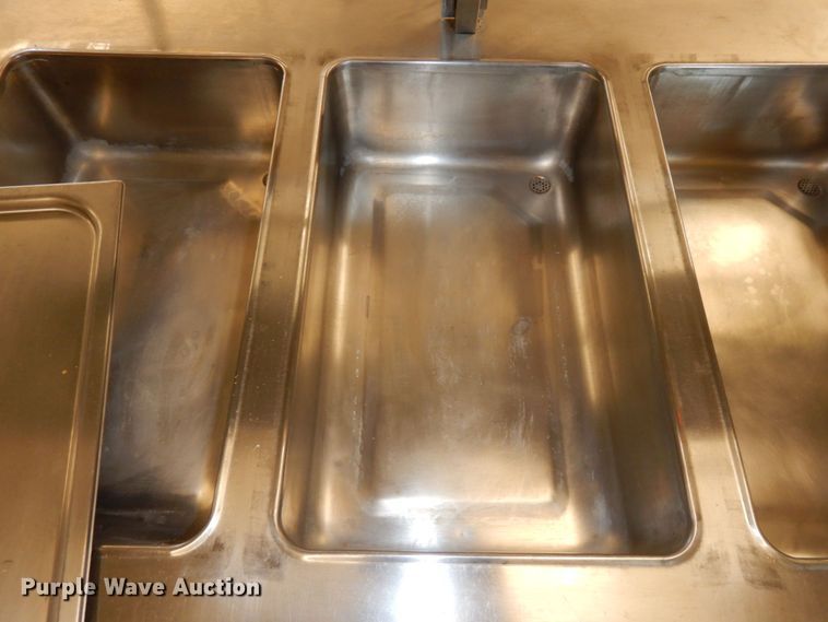 image for item LY9082 Duke Thurmaduke  stainless steel buffet table