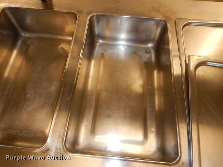 image for item LY9082 Duke Thurmaduke  stainless steel buffet table