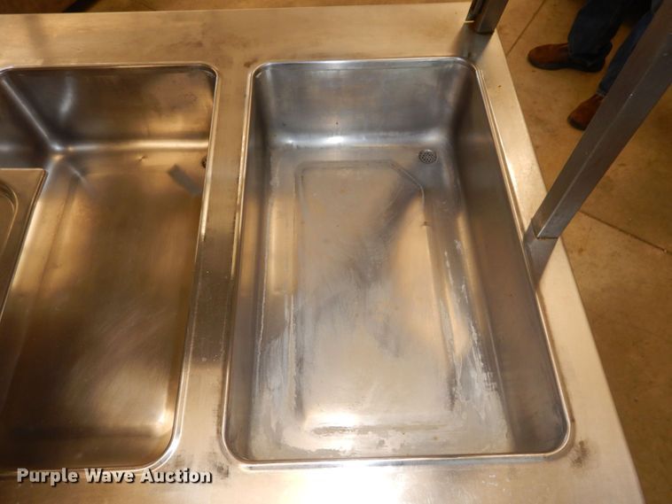 image for item LY9082 Duke Thurmaduke  stainless steel buffet table